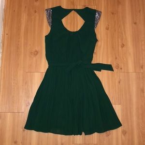 Green dress